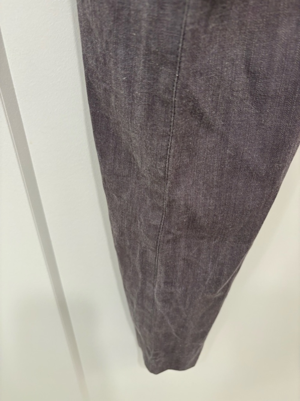 Akris Punto Minimalist Grey Cotton Viscose Pintuck Cropped Pants Size 6 - Picture 11 of 16